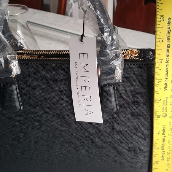 7X HOST PICK. NWT. 3 Pocket Emperia Purse With Handles or Shoulder Strap - Picture 3 of 8